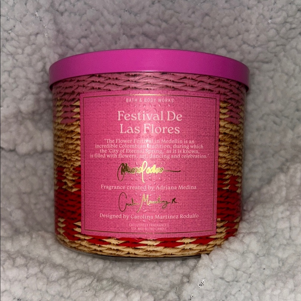 Bath & Body Works Festival De Las Flores Candle